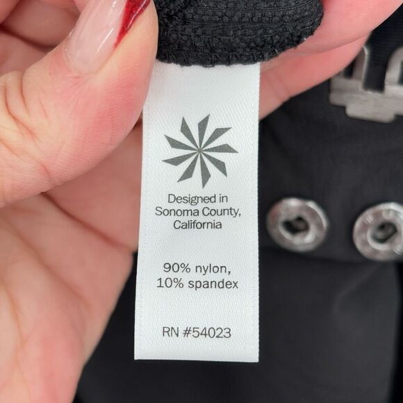 Athleta Wander Trek Tech Hiking Pant Black Size 8 Tall - Picture 11 of 12